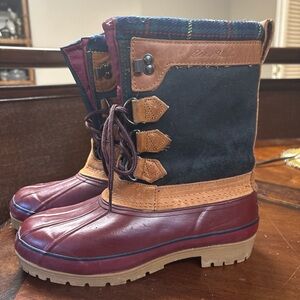 Eddie Bauer Multicolor Duck Boots